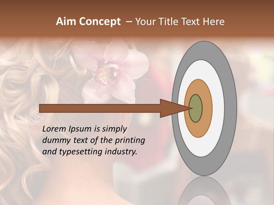 Skin Stylish Female PowerPoint Template