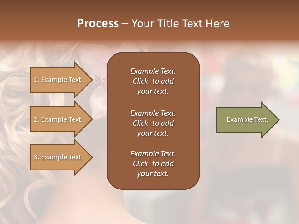 Skin Stylish Female PowerPoint Template