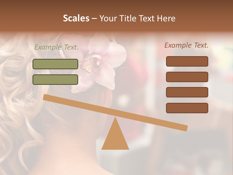 Skin Stylish Female PowerPoint Template