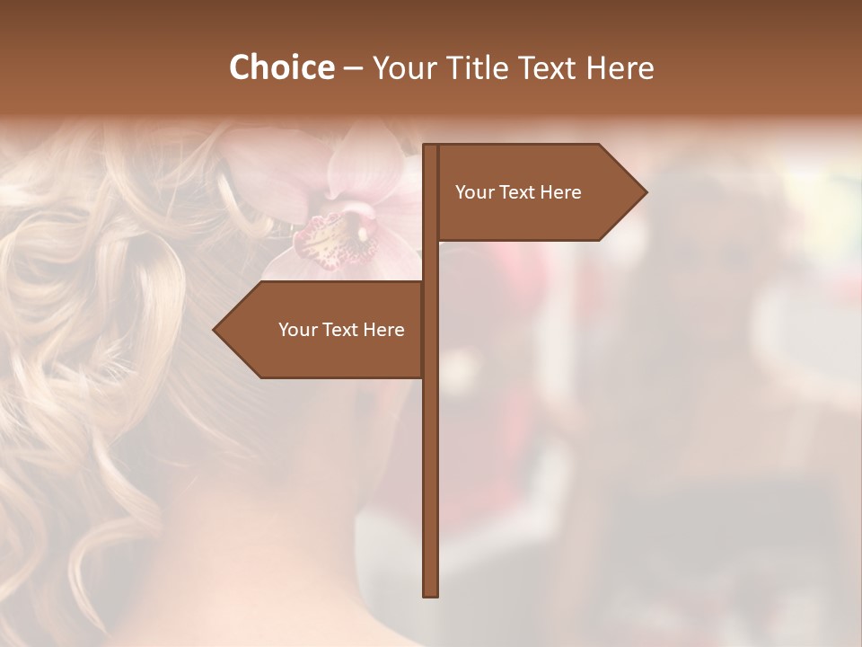 Skin Stylish Female PowerPoint Template