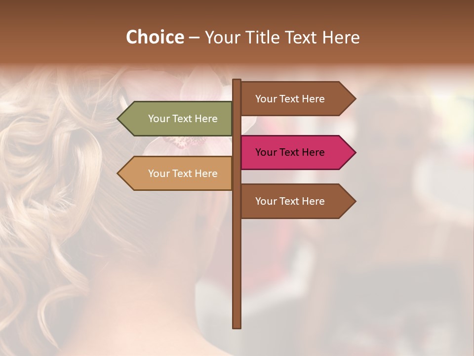 Skin Stylish Female PowerPoint Template