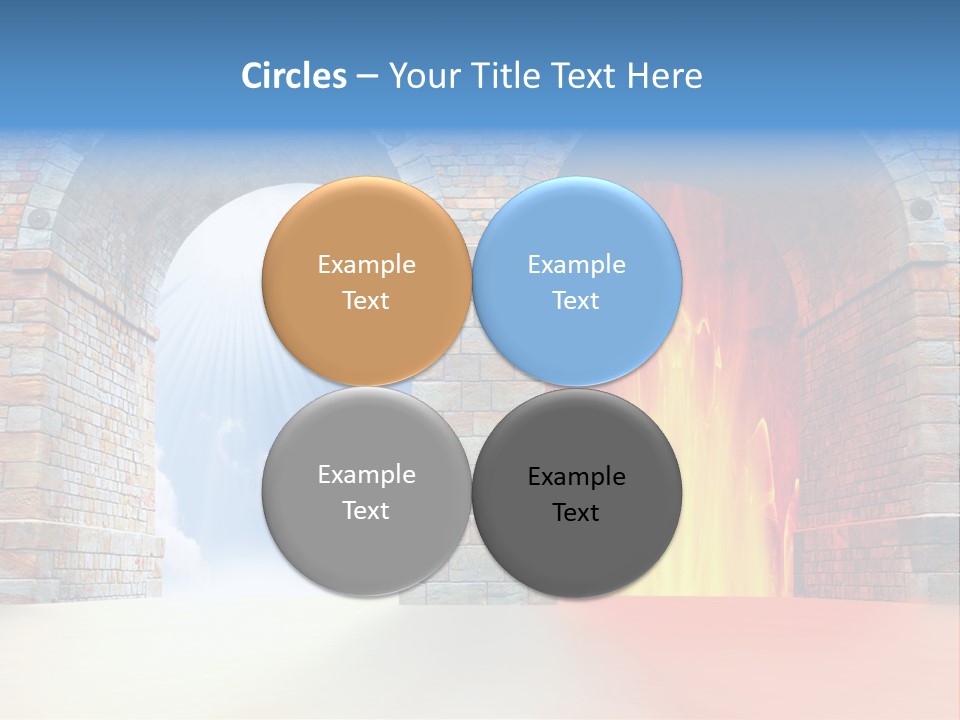 Way To Success Religion Christ PowerPoint Template