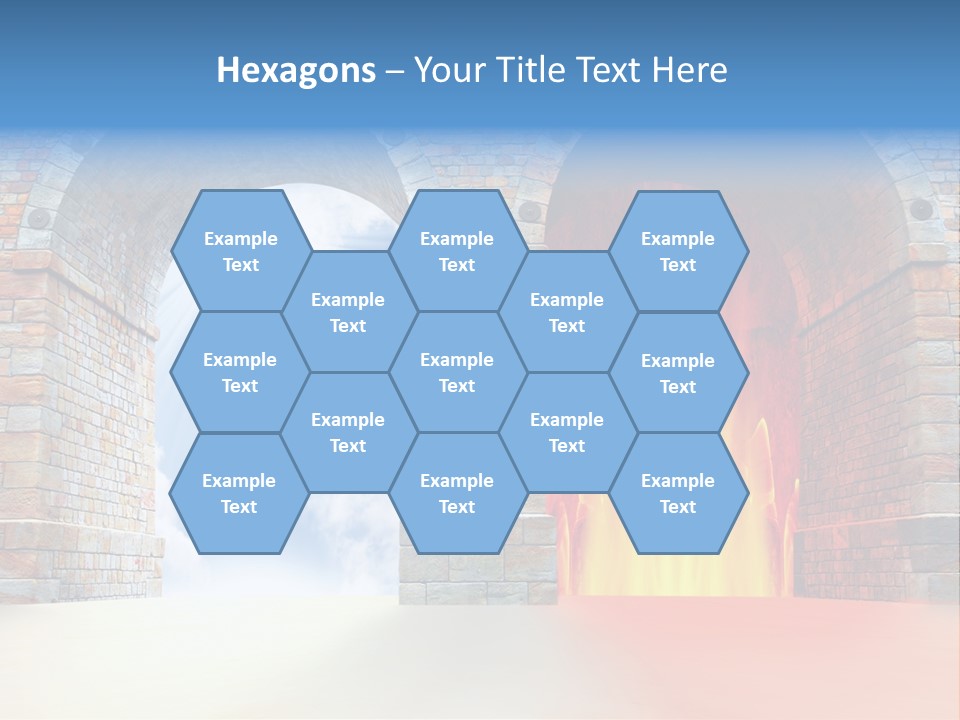 Way To Success Religion Christ PowerPoint Template