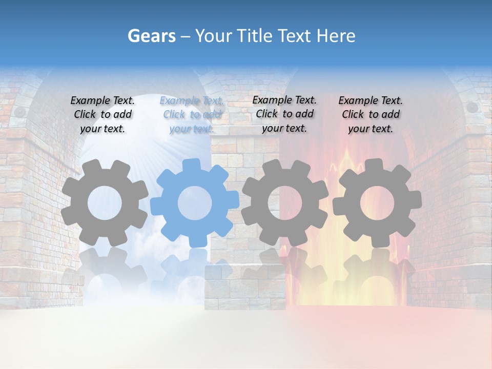 Way To Success Religion Christ PowerPoint Template