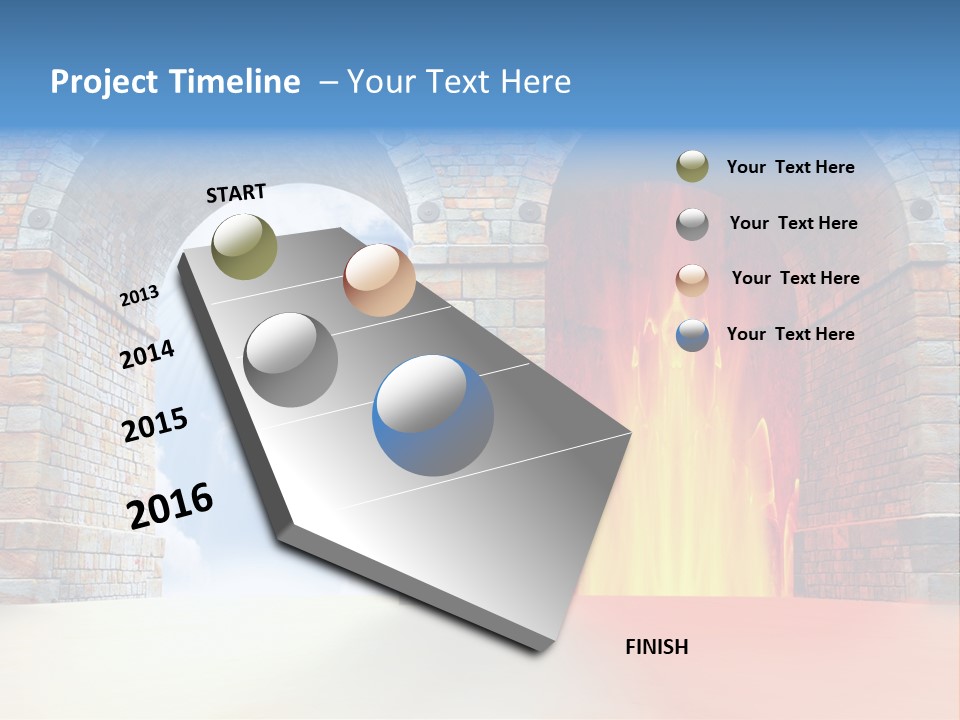 Way To Success Religion Christ PowerPoint Template
