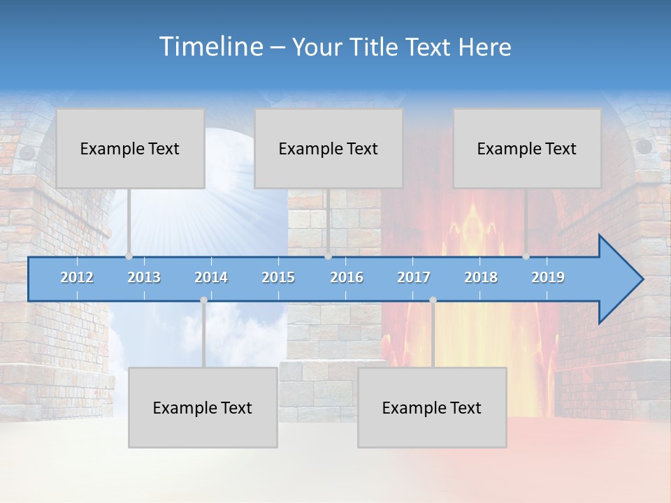 Way To Success Religion Christ PowerPoint Template