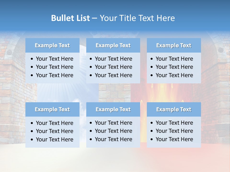 Way To Success Religion Christ PowerPoint Template