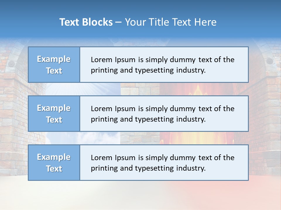 Way To Success Religion Christ PowerPoint Template