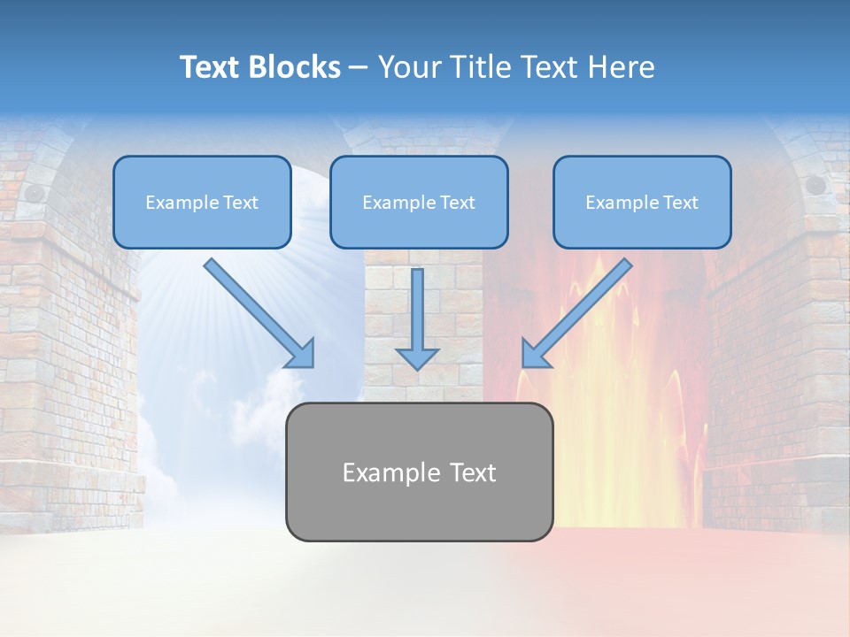 Way To Success Religion Christ PowerPoint Template