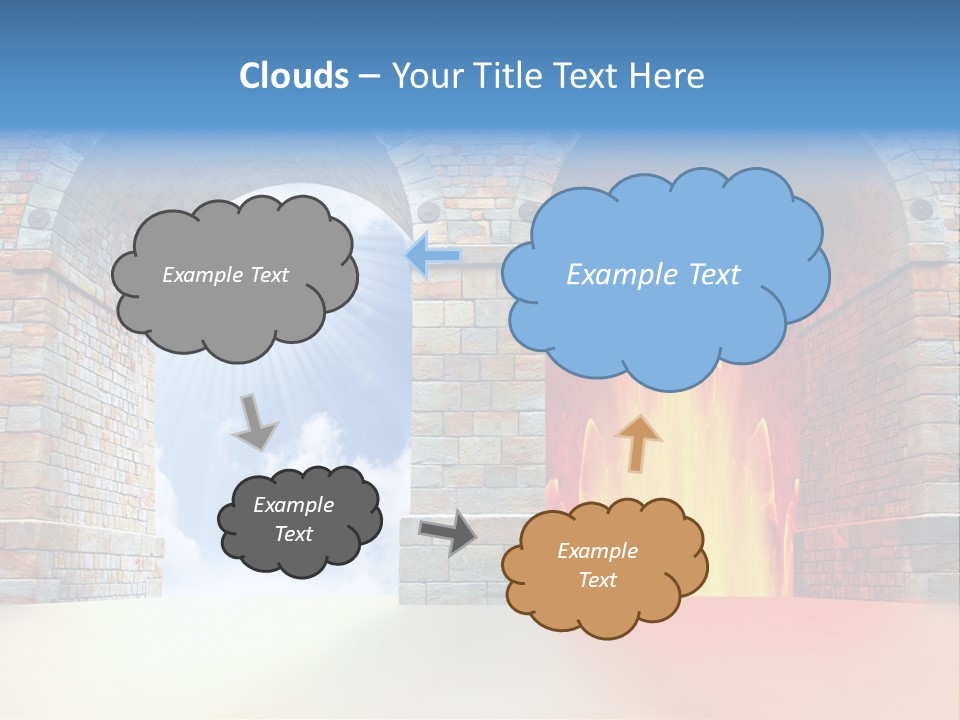 Way To Success Religion Christ PowerPoint Template