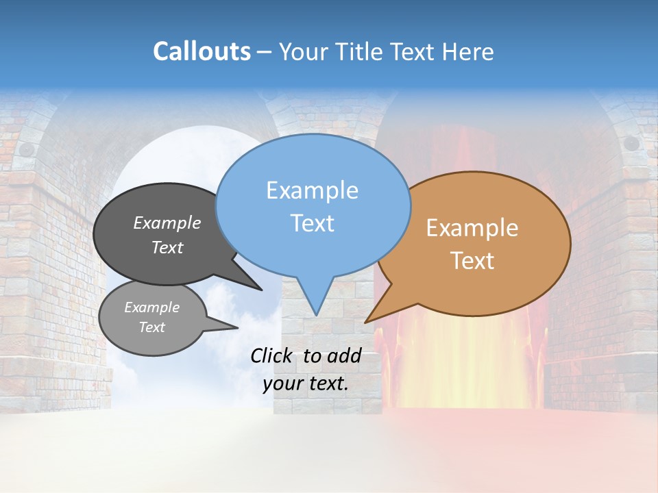 Way To Success Religion Christ PowerPoint Template