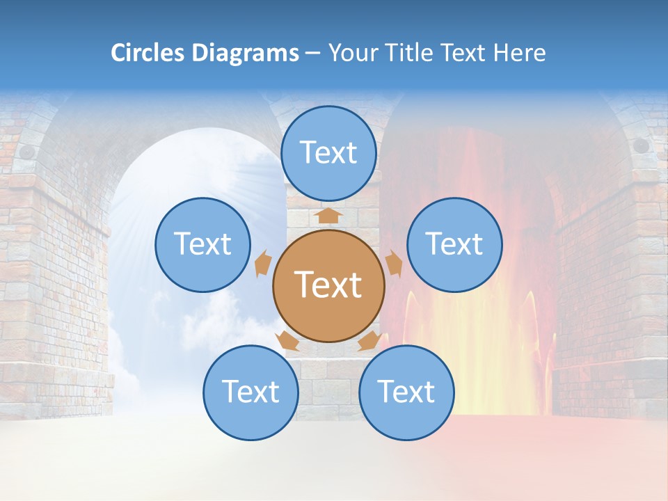 Way To Success Religion Christ PowerPoint Template