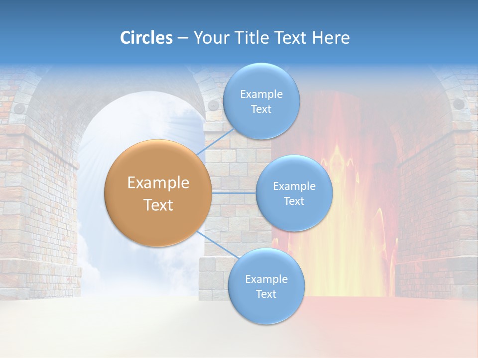 Way To Success Religion Christ PowerPoint Template