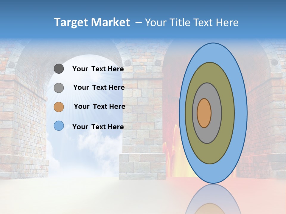 Way To Success Religion Christ PowerPoint Template