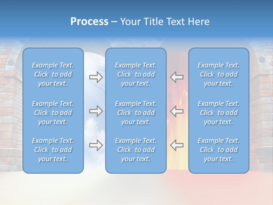 Way To Success Religion Christ PowerPoint Template