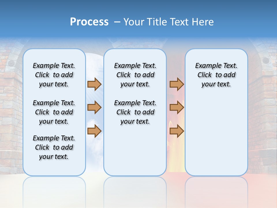 Way To Success Religion Christ PowerPoint Template