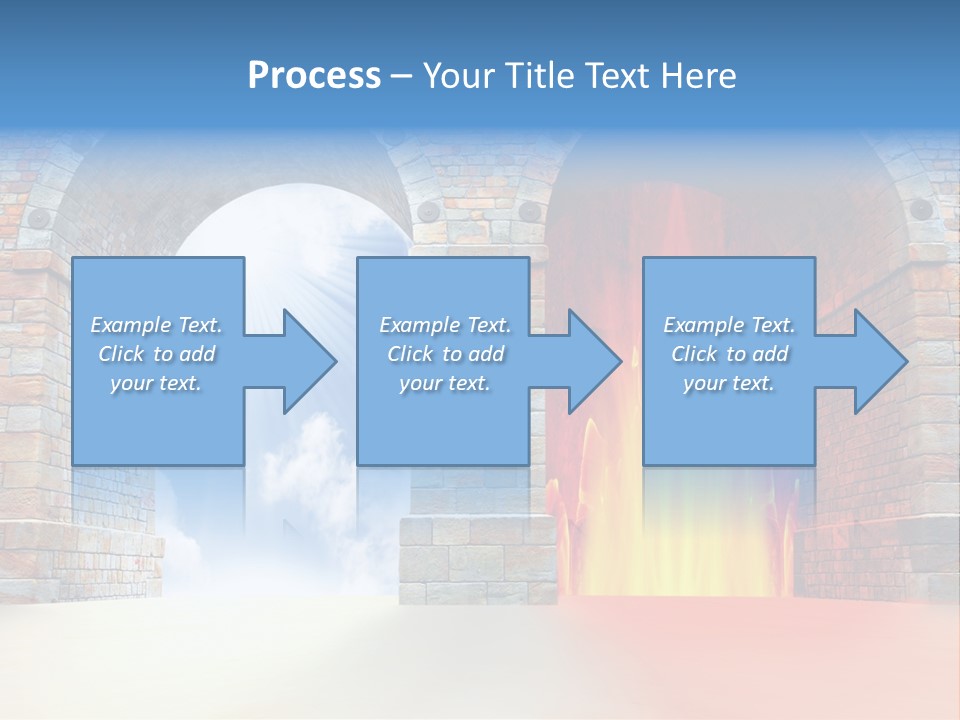 Way To Success Religion Christ PowerPoint Template