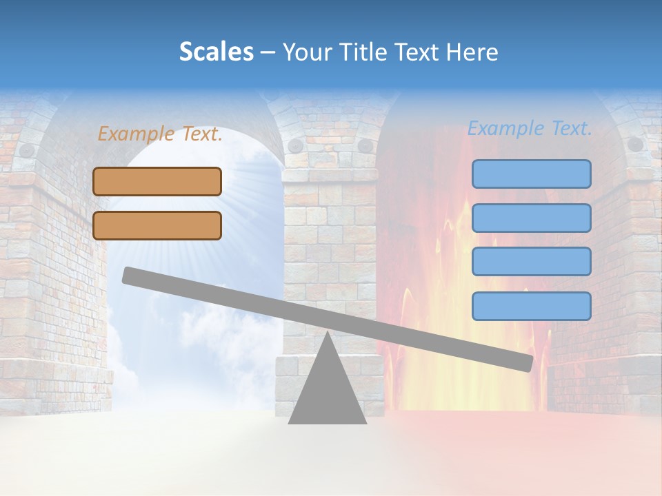 Way To Success Religion Christ PowerPoint Template