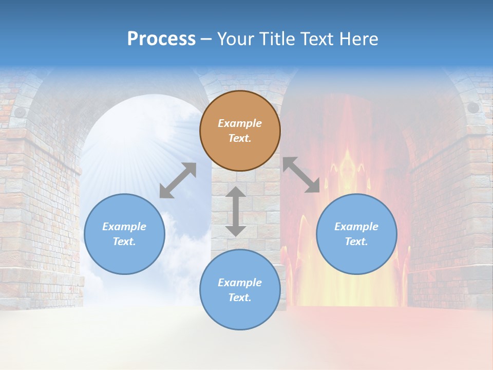 Way To Success Religion Christ PowerPoint Template
