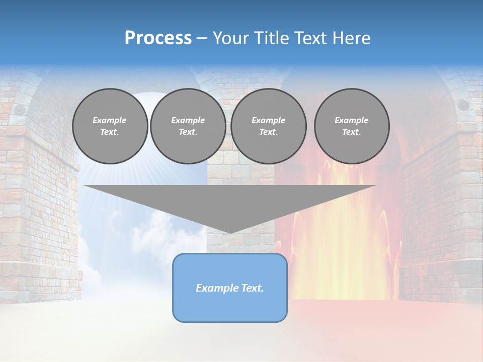 Way To Success Religion Christ PowerPoint Template