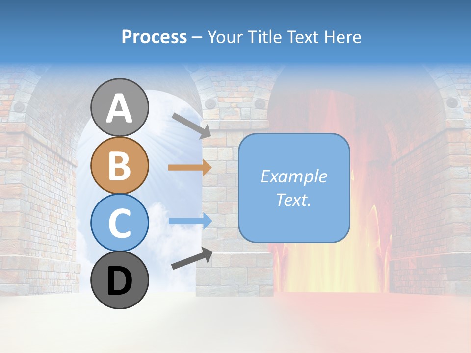 Way To Success Religion Christ PowerPoint Template