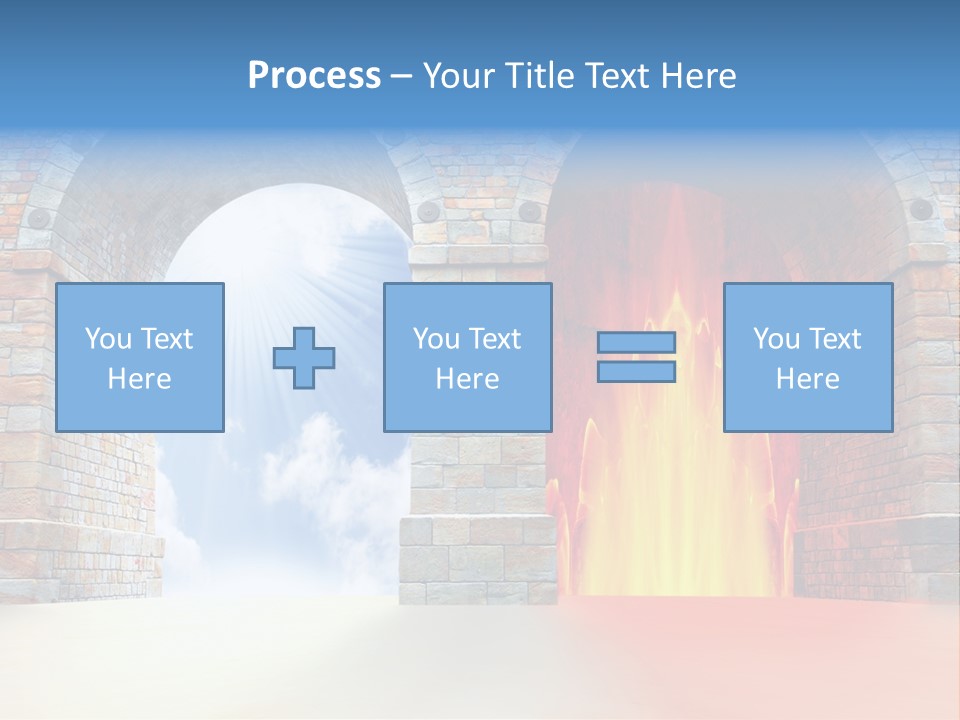 Way To Success Religion Christ PowerPoint Template