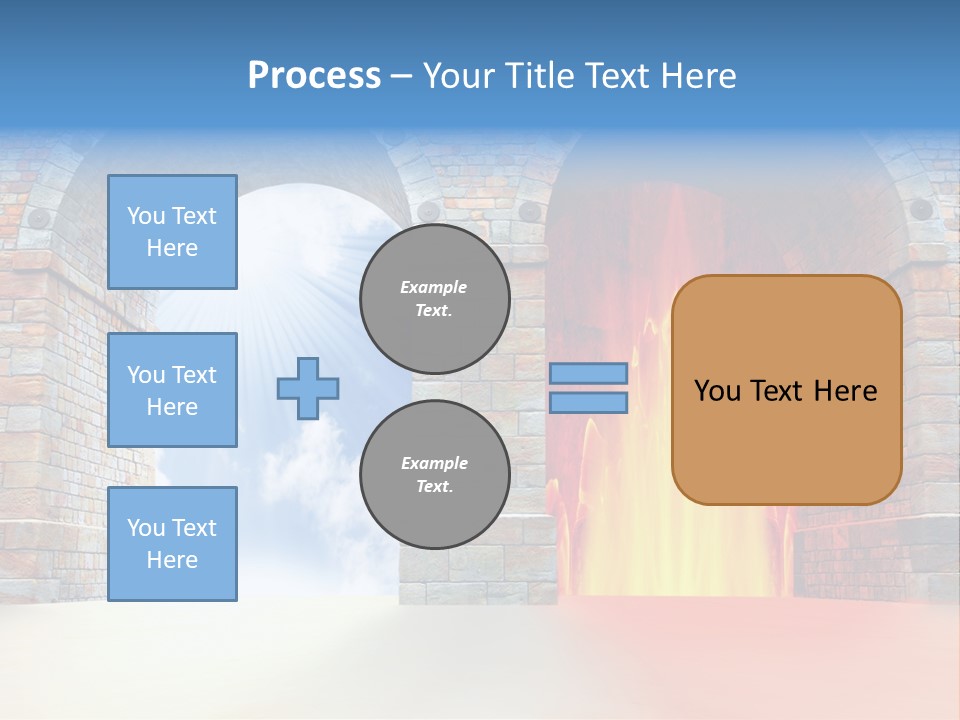 Way To Success Religion Christ PowerPoint Template