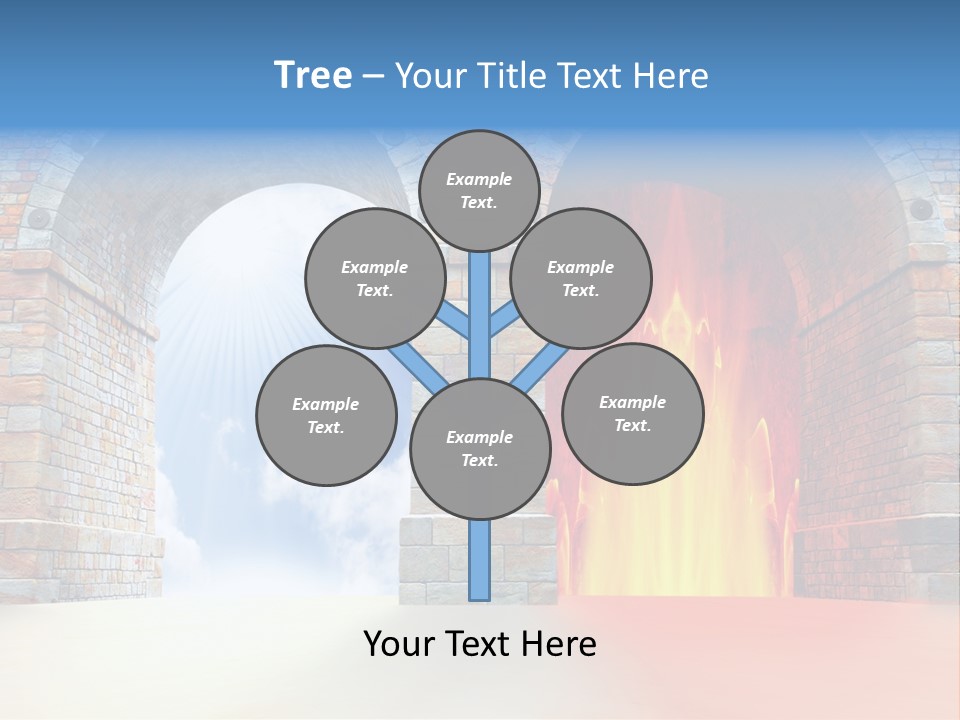 Way To Success Religion Christ PowerPoint Template