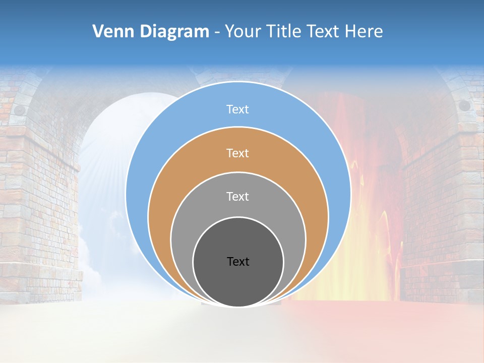 Way To Success Religion Christ PowerPoint Template