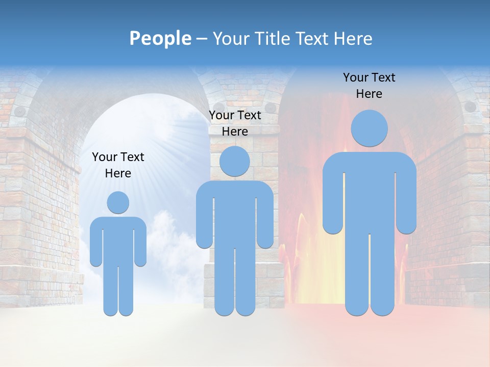 Way To Success Religion Christ PowerPoint Template