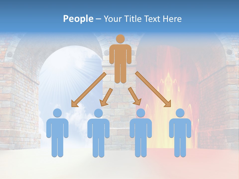 Way To Success Religion Christ PowerPoint Template