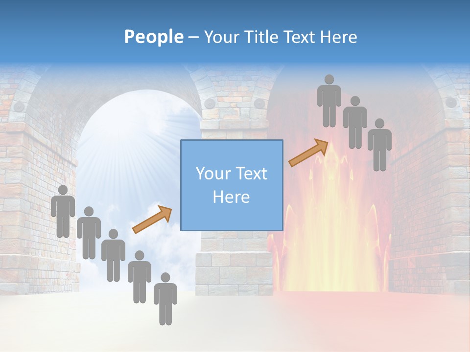 Way To Success Religion Christ PowerPoint Template