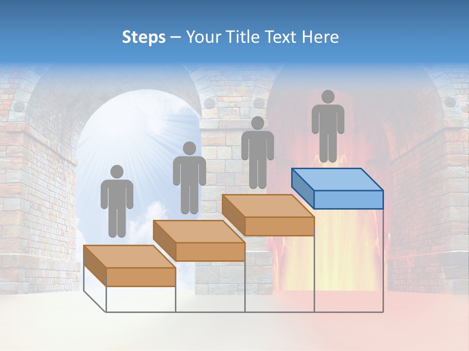 Way To Success Religion Christ PowerPoint Template