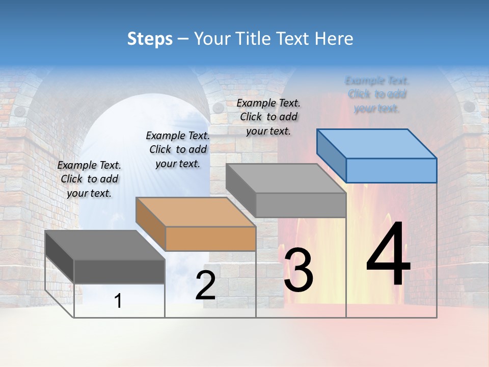 Way To Success Religion Christ PowerPoint Template