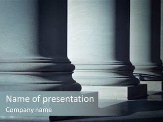 Law Government University PowerPoint Template