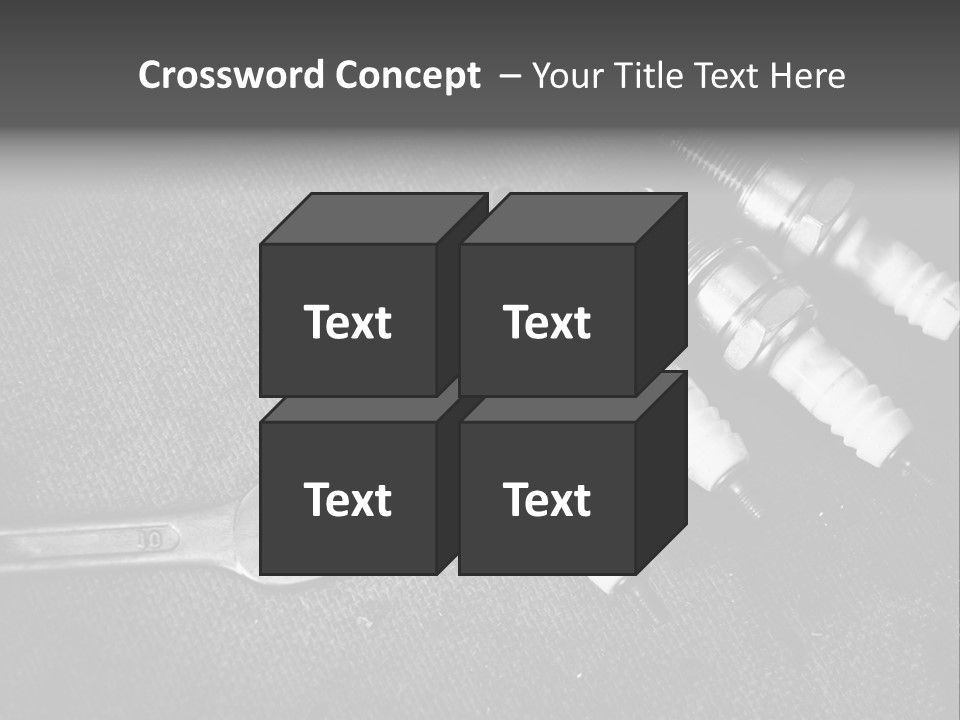Gasoline Automotive Part PowerPoint Template