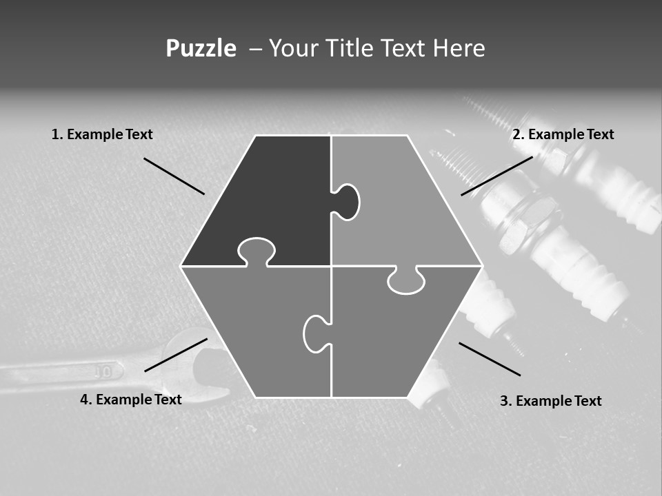 Gasoline Automotive Part PowerPoint Template