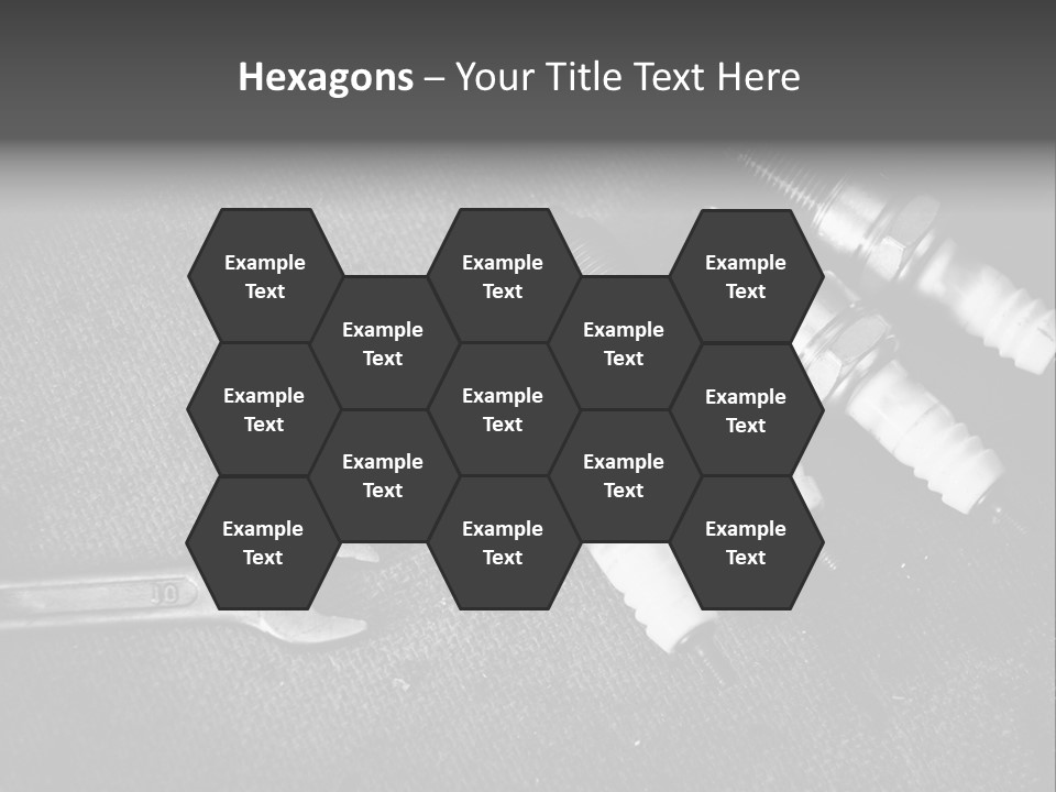 Gasoline Automotive Part PowerPoint Template