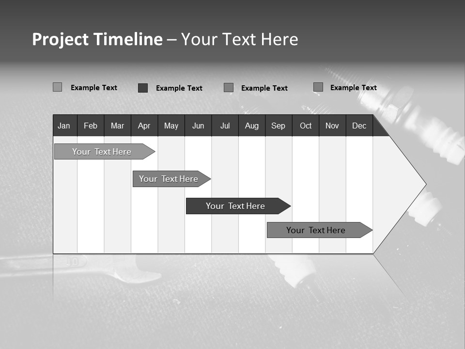 Gasoline Automotive Part PowerPoint Template
