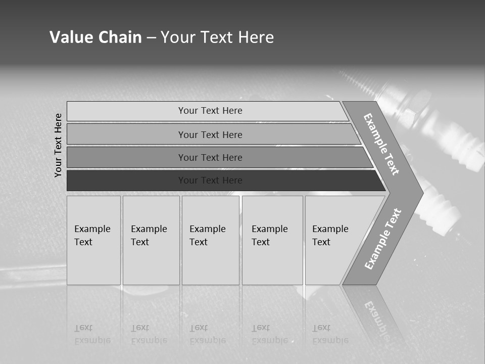 Gasoline Automotive Part PowerPoint Template
