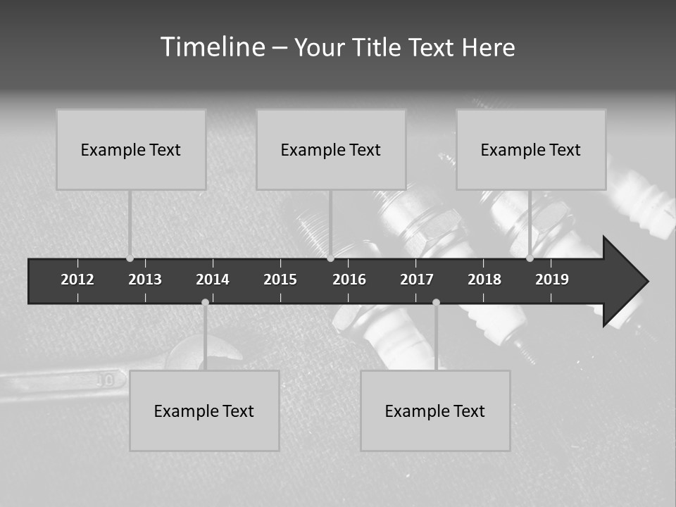 Gasoline Automotive Part PowerPoint Template