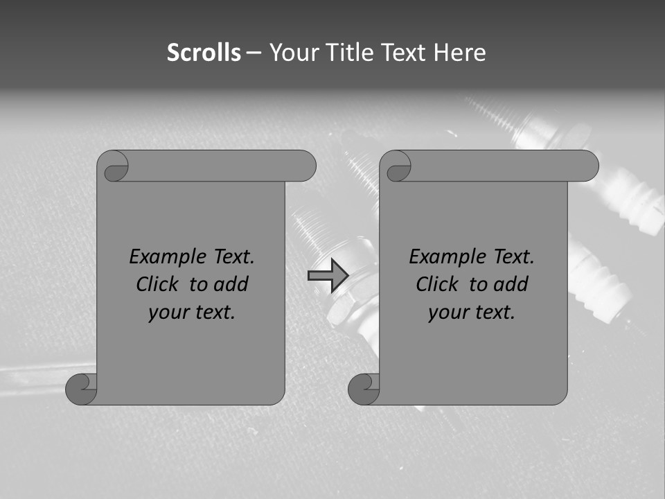 Gasoline Automotive Part PowerPoint Template