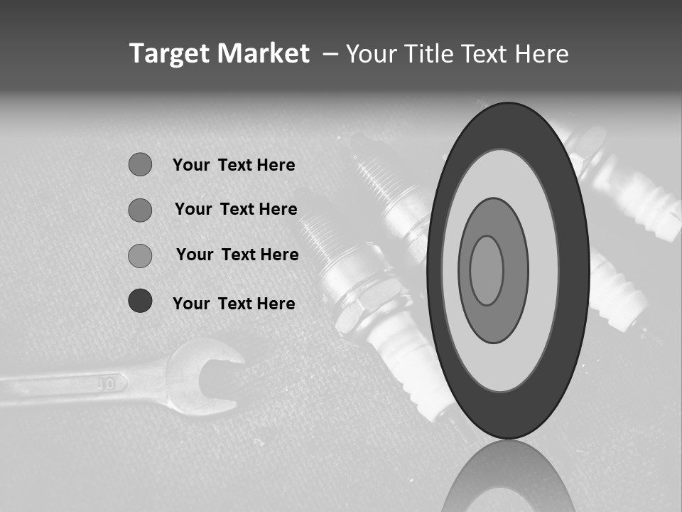 Gasoline Automotive Part PowerPoint Template