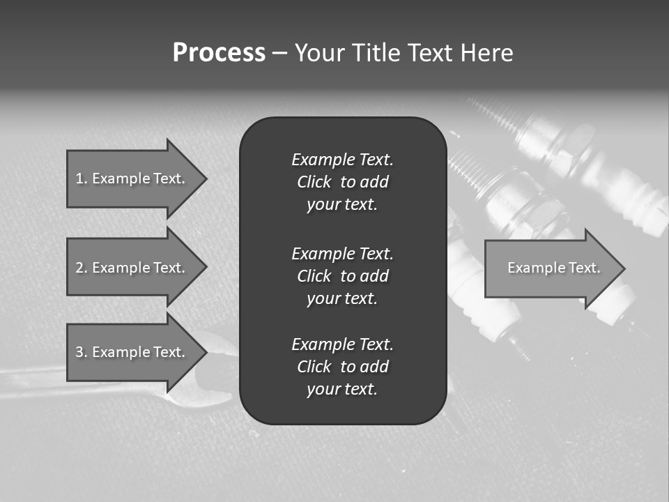 Gasoline Automotive Part PowerPoint Template