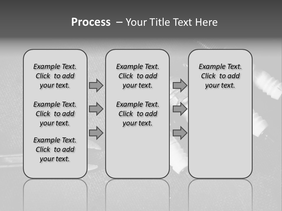 Gasoline Automotive Part PowerPoint Template