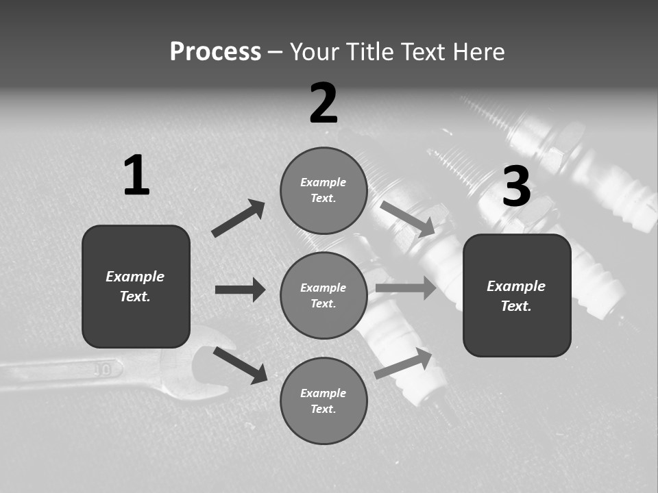Gasoline Automotive Part PowerPoint Template