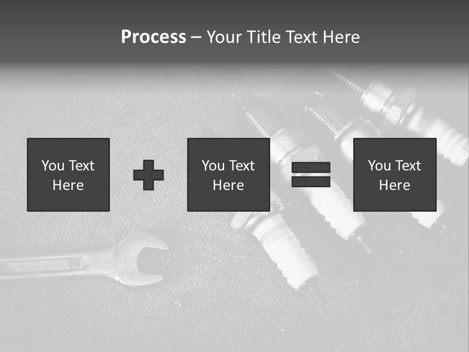 Gasoline Automotive Part PowerPoint Template