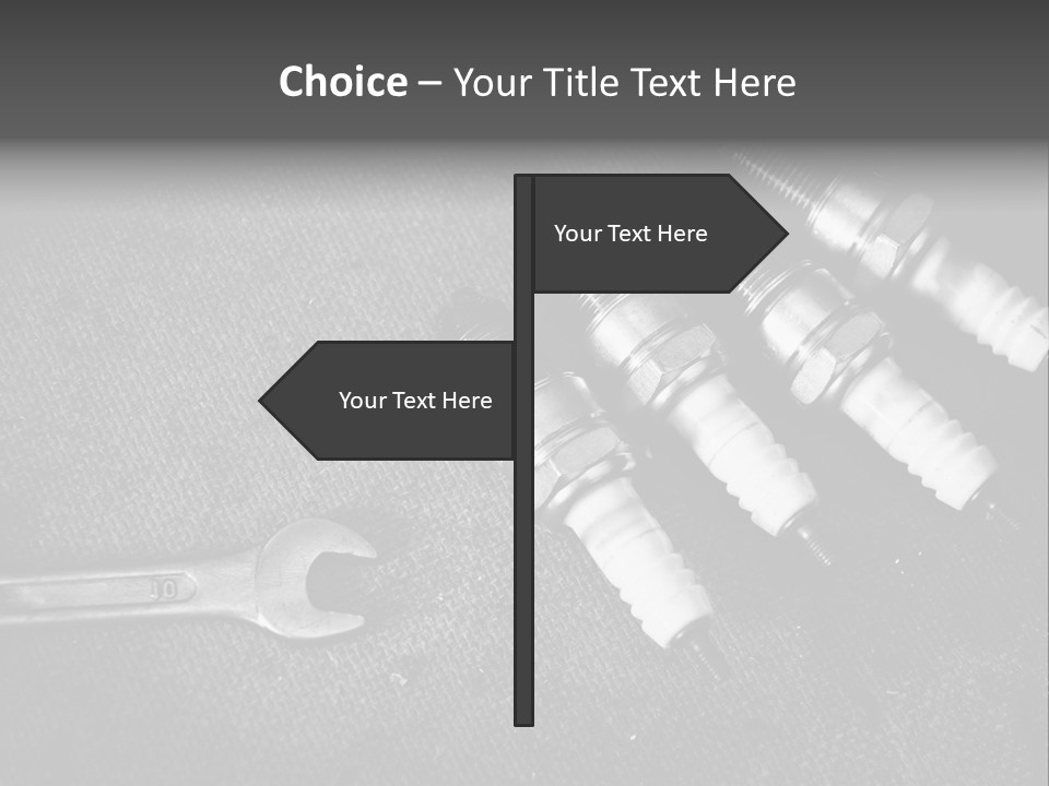 Gasoline Automotive Part PowerPoint Template