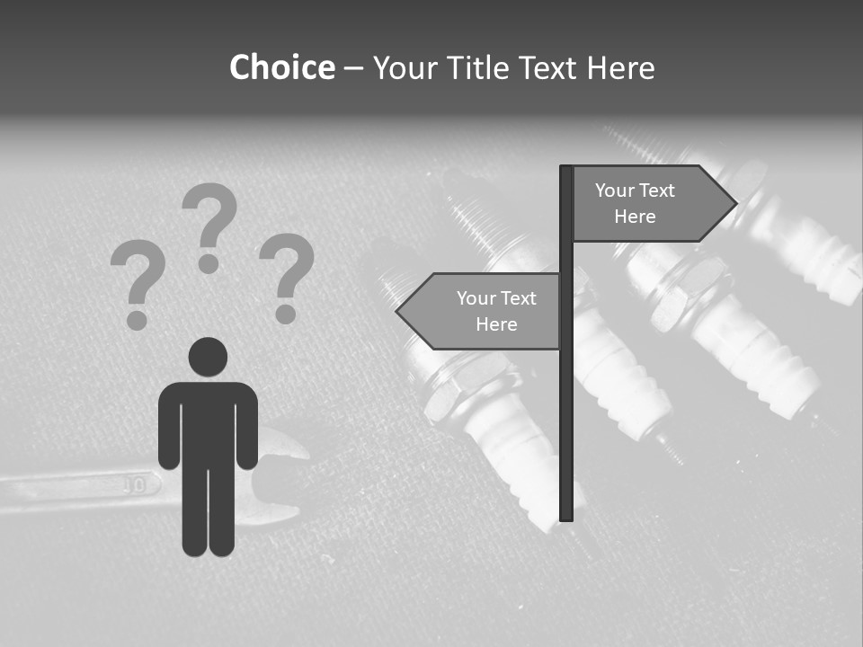 Gasoline Automotive Part PowerPoint Template