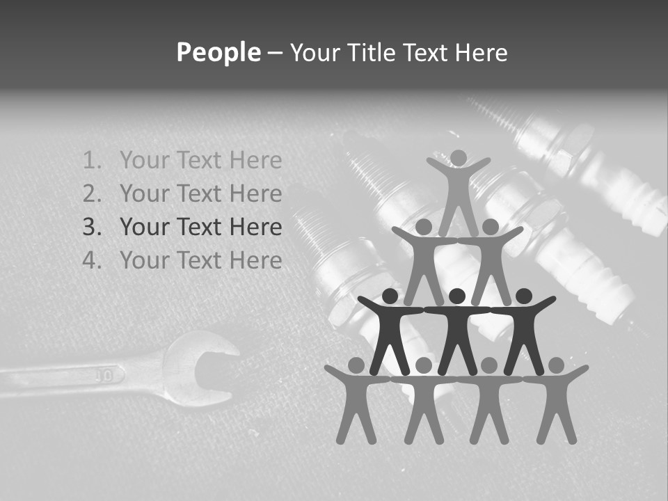 Gasoline Automotive Part PowerPoint Template